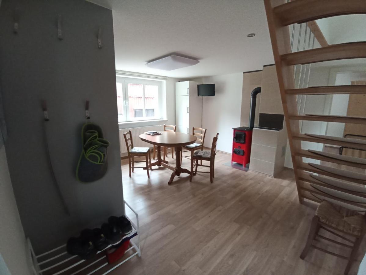 Ferienwohnung Zum Hirschgrund Schöna エクステリア 写真
