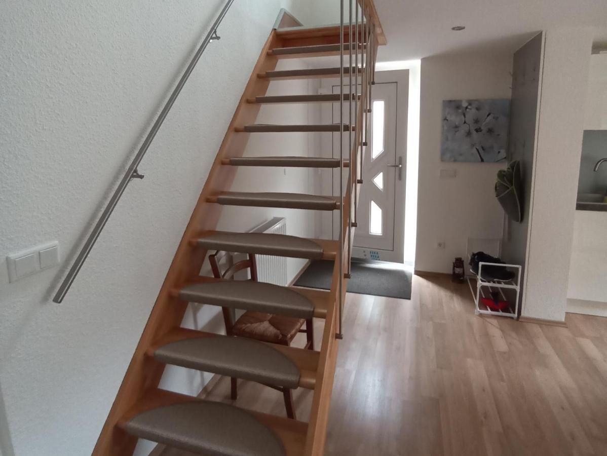 Ferienwohnung Zum Hirschgrund Schöna エクステリア 写真