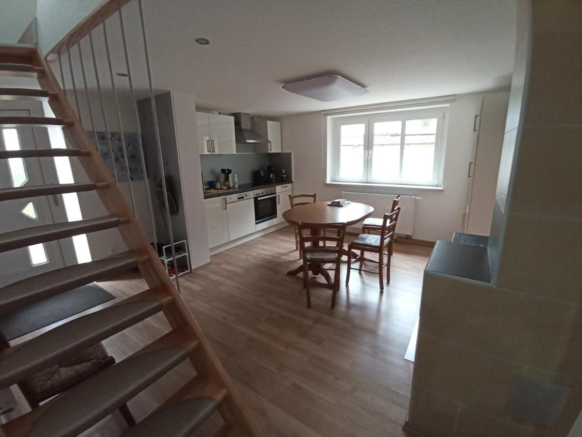 Ferienwohnung Zum Hirschgrund Schöna エクステリア 写真